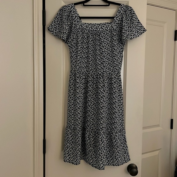 Black/Navy floral sundress - Picture 1 of 3